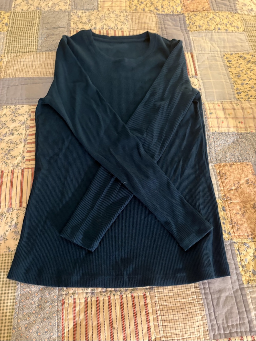 Woolx Hadley Ribbed Crew, Size L